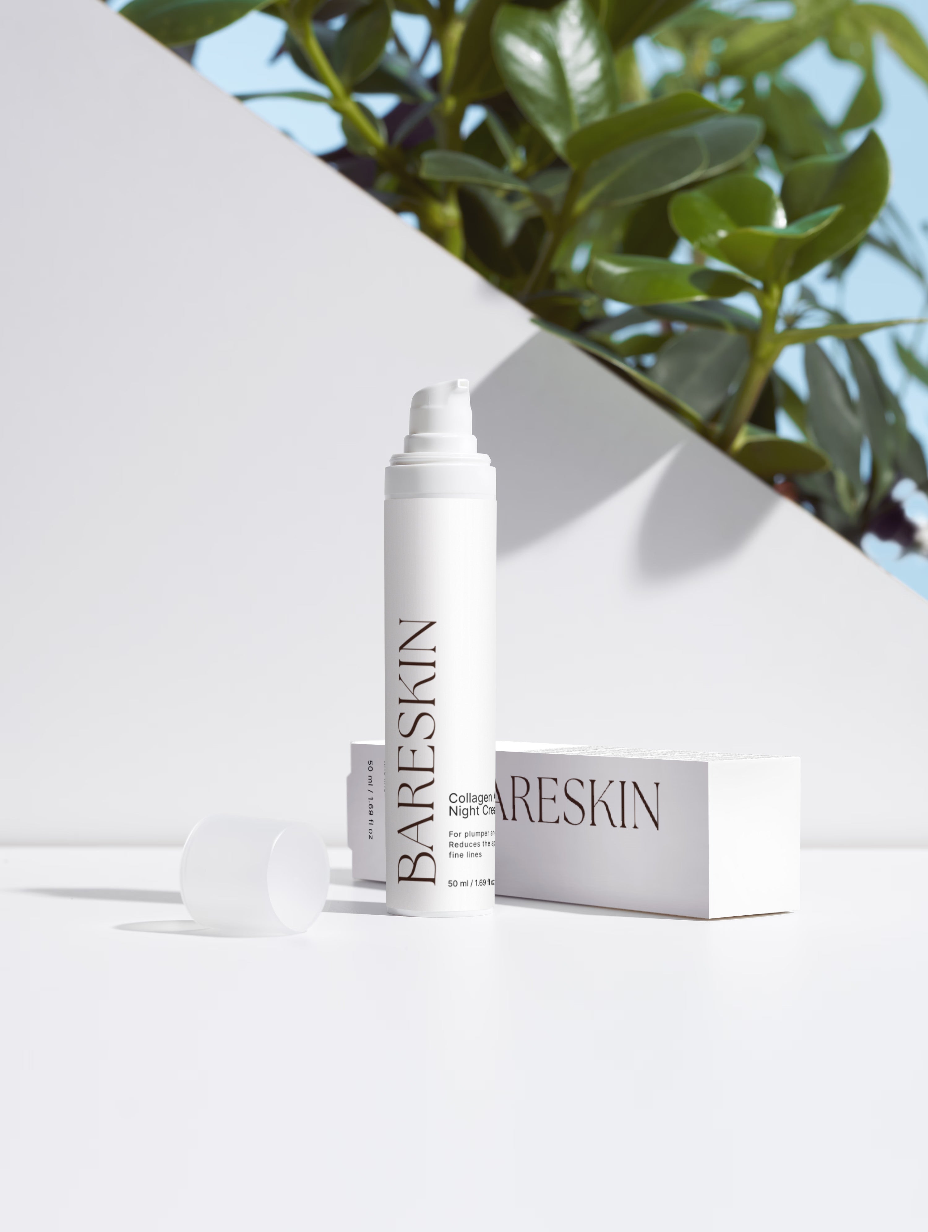 Collagen Anti-Age Night Cream - BARESKIN