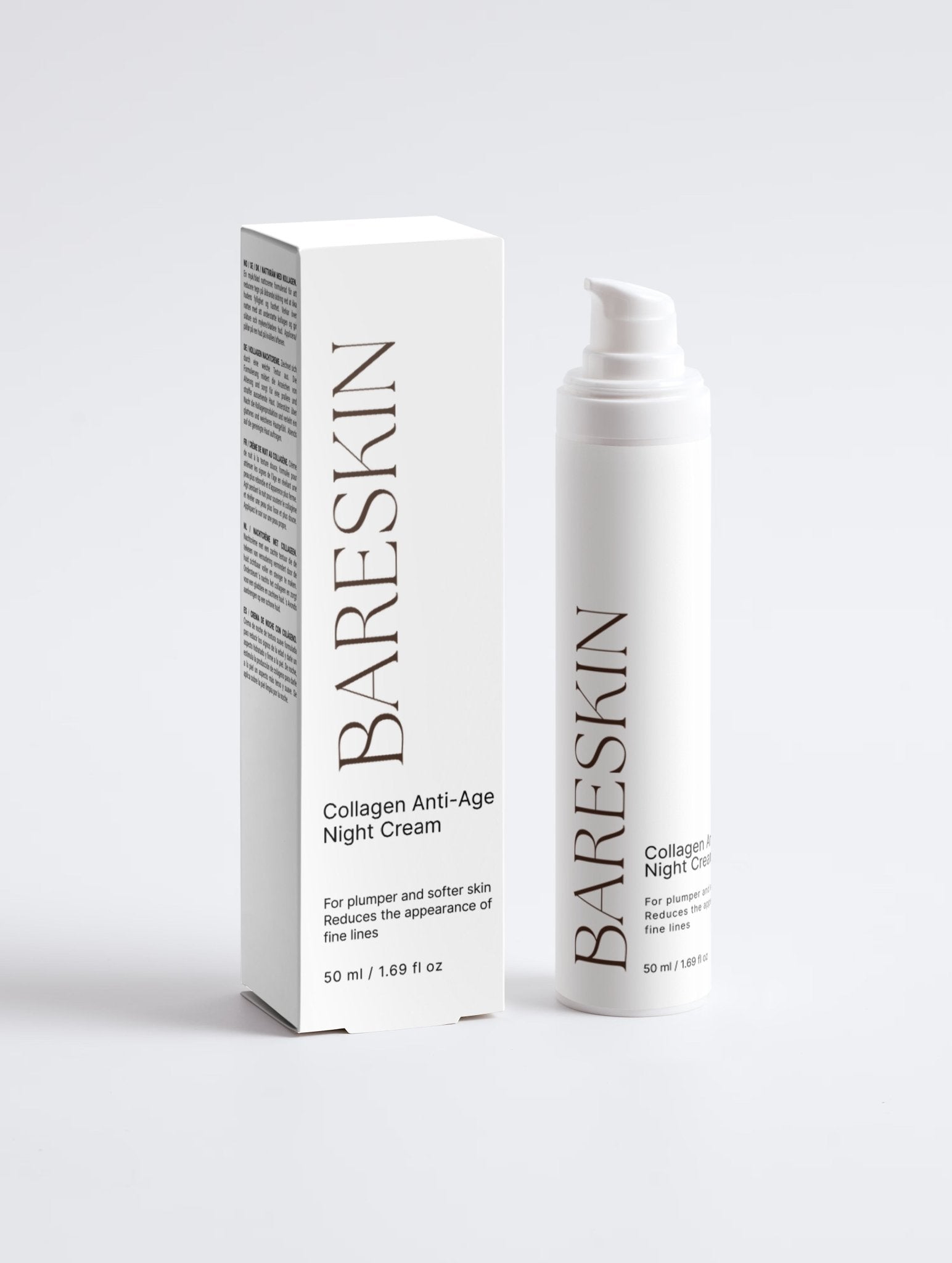 Collagen Anti-Age Night Cream - BARESKIN