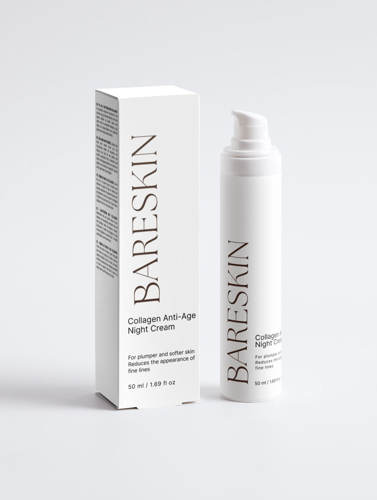 Collagen Anti-Age Night Cream - BARESKIN