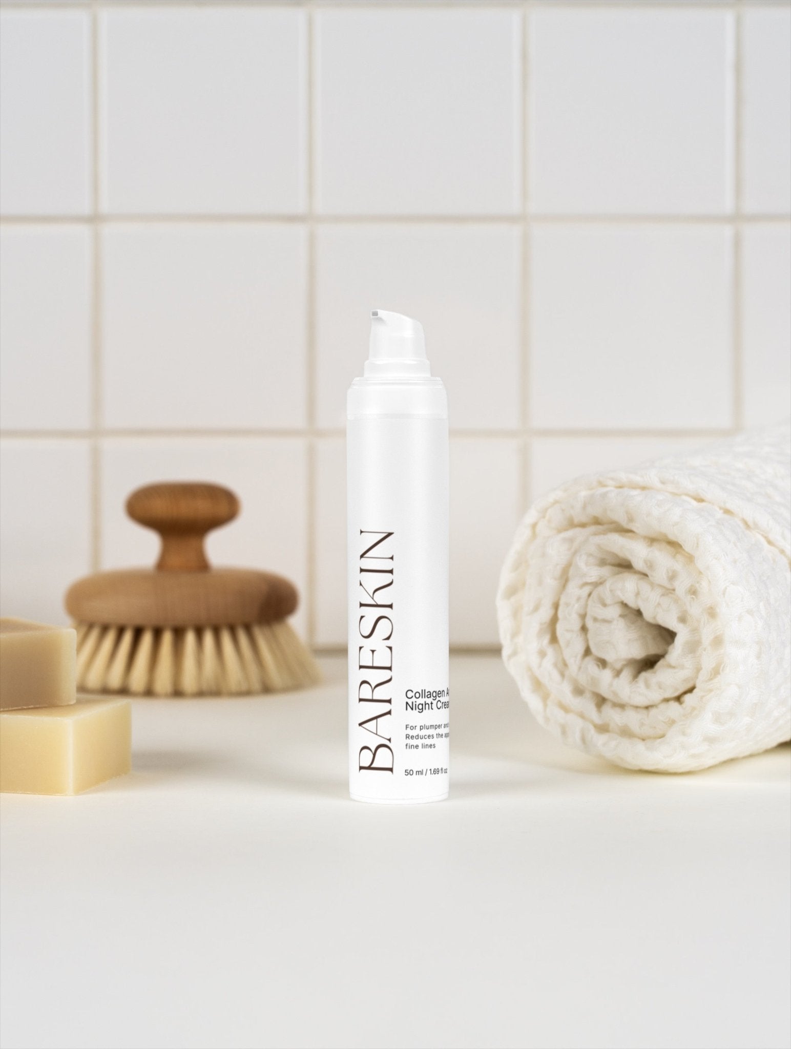 Collagen Anti-Age Night Cream - BARESKIN